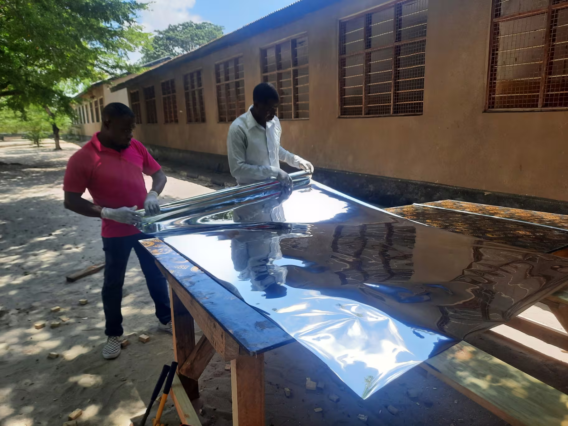 Field visit — community meeting