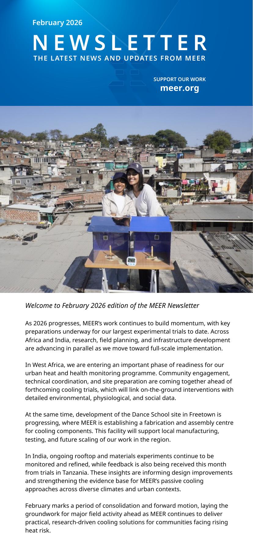 Newsletter February 2026