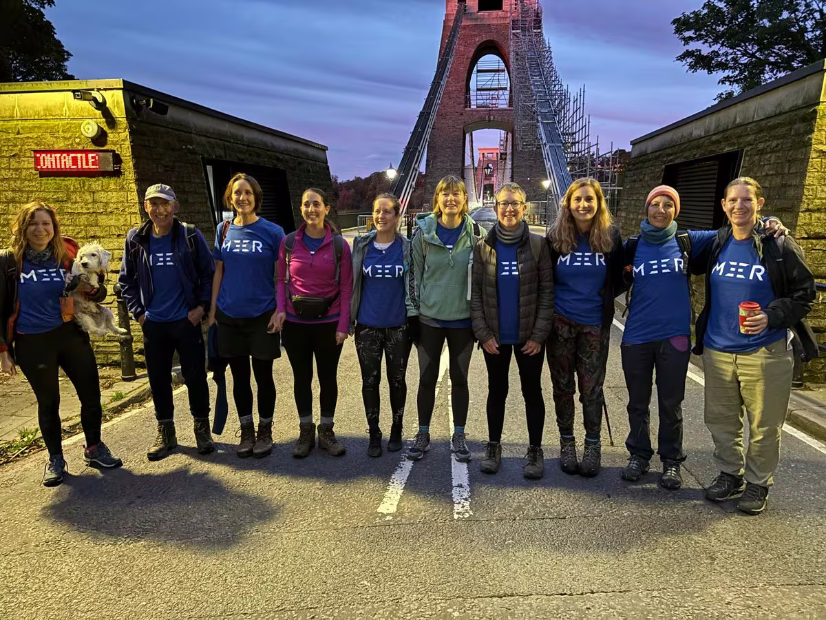 Rose Taylor's 28-mile, 45-bridge challenge for MEER